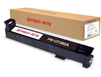 Картридж лазерный Print-Rite TRHGM6BPRJ PR-CF300A CF300A черный (29000стр.) для HP CLJ Ent M880