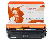 Картридж лазерный Print-Rite TRHGL8CPU1J PR-CF361X CF361X голубой (9500стр.) для HP CLJ M552dn/M553dn/M553N/M553x