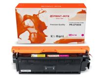 Картридж лазерный Print-Rite TRHGLAYPU1J PR-CF363X CF363X пурпурный (9500стр.) для HP CLJ M552dn/M553dn/M553N/M553x