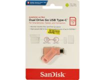 SanDisk Ultra Dual Drive Go SDDDC3-128G-G46PC USB3.1/USB-C OTG Flash Drive 128Gb (RTL)