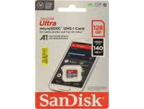 SanDisk Ultra SDSQUAB-128G-GN6MN microSDXC Memory Card 128Gb UHS-I U1 Class10 A1