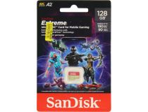 SanDisk Extreme SDSQXAA-128G-GN6GN microSDXC Memory Card 128Gb UHS-I U3 V30 A2