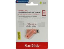 SanDisk Ultra Dual Drive Go SDDDC3-256G-G46PC USB3.1/USB-C OTG Flash Drive 256Gb (RTL)