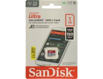 SanDisk Ultra SDSQUAC-1T00-GN6MN microSDXC Memory Card 1Tb UHS-I U1 Class10 A1