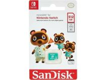 SanDisk Nintendo Switch SDSQXAO-512G-GN3ZN  microSDXC Memory Card 512Gb UHS-I U3 V30