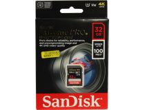 SanDisk Extreme PRO SDSDXXO-032G-GN4IN SDHC Memory Card 32Gb UHS-I U3 Class10 V30