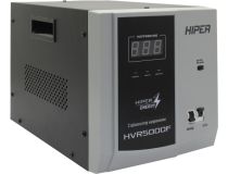 Стабилизатор HIPER HVR5000F  (вх.140-260V, вых.220V±8%, 5000VA)