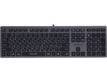 Клавиатура A4Tech Fstyler FX60H Grey/White Backlit  USB 