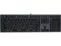 Клавиатура A4Tech Fstyler FX60H Grey/Neon Backlit USB 