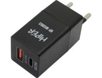 HIPER HP-WC003 Зарядное устройство USB (Вых.DC5/9/12V, 20W, USB, USB-C, быстрая зарядка)