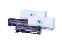 Картридж NVP NV-CF283X/NV-737-SET2 универсальные для HP/Canon LaserJet Pro M201dw, M225dn/, LBP 151dw i-Sensys, 2 шт