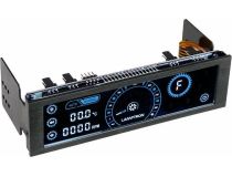 LAMP-CM430BB Панель управления Lamptron CM430, сенсорная, 30Вт/канал x4, PWM, черная, синяя подсветка дисплея