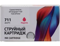 Картридж SAKURA SICZ135A 3-Pack (3x№711) Magenta для HP DesignJet T120/520