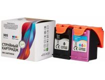 SIZA94AE Sakura ZA94AE (№305 Black , Tri-colour) для HP DeskJet пигментный+водорастворимый тип черн