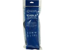 5bites PC207-18C Кабель компьютер - розетка 220V 1.8м Европейский стандарт, Г-образный