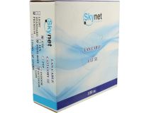 Кабель UTP 4 пары кат.5e бухта 100м SkyNet Premium  CSP-UTP-4-CU-OUTR/100 для внешней прокладки, с тросом