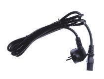 RPC-186BLXL-PRO1,8 Шнур ПВС-АП 3*1,00 S22C13-250-10-5, черный, 1,8 м, C13, 3x1.00, 10А,с заземлением,Power Cube,Россия