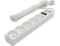 Сетевой фильтр PowerCube SPG-B-15-WHITE  5м  (5 розеток) 02672 