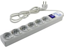 Сетевой фильтр PowerCube SPG(5+1)-B-6 1.9м  (6 розеток) 00244 
