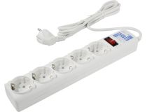 Сетевой фильтр PowerCube SPG-B-6-WHITE 1.9м  (5 розеток) 02669 