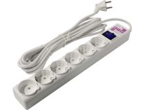 Сетевой фильтр PowerCube SPG(5+1)-16B-5М 5м  (6 розеток)  13649 