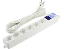 Сетевой фильтр PowerCube SPL(5+1)-16B-P-5М 5м  (6 розеток)  13064 