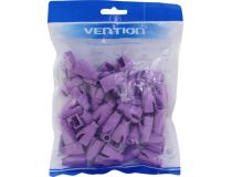 Vention IODV0-50 Колпачок изолирующий для коннектора RJ-45 (уп-ка 50 шт, фиолетовый)