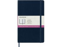 Блокнот Moleskine CLASSIC SOFT DOUBLE NB313SB20 Large 130х210мм 192стр. линейка/нелинованный мягкая обложка синий