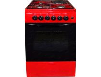 Плита Комбинированная Лысьва ЭГ 1/3г14 МС-2у вишневый (без крышки)