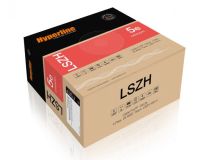 243625 Hyperline FUTP4-C5E-P26-IN-LSZH-BL-100 (100 м) Кабель витая пара, экранированная F/UTP, категория 5e, 4 пары (26