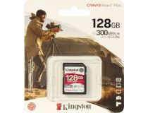 Kingston SDR2/128GB SDXC Memory Card 128Gb V90 UHS-II U3 Class10