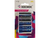 Космос КОСLR6BL12 , Size AA , 1.5V, щелочной (alkaline)  уп. 12 шт 