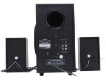 Колонки SVEN MS-2070 Black (2x15W +Subwoofer 30W, дерево, Bluetooth, SD, FM, USB, ПДУ)