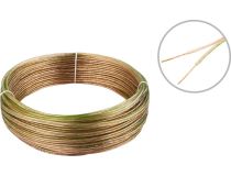 Акустический кабель Cablexpert CC-TC2x0,5-20M, прозрачный, 20 м, бухта