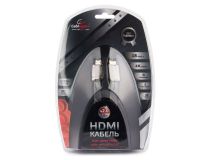 Кабель HDMI Cablexpert, серия Platinum, 1,8 м, v2.0, M/M, плоский, металл.корпус, нейлоновая оплетка, блист