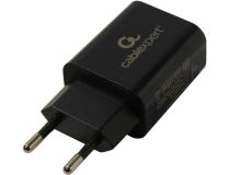 Cablexpert MP3A-PC-37 Зарядное устройство USB (Вых. DC5V, 12W, 2xUSB, кабель USB-C)