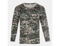 РОССИЯ Лонгслив термо мужской НАЧЁС камуф пикс, цвет зел, разм 52 9335879