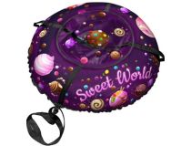 FANI SANI 84238 Санки-ватрушка Сладкий мир PROFFI (1.1м)