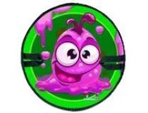 FANI SANI 81020 Ледянка круг Сиреневый монстрик (45см)