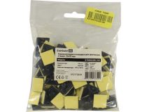 ExeGate STM2020B-100 Самокл. площадка для крепления стяжек, 20х20 мм, чёрная, уп-ка 100 шт EX293142RUS 