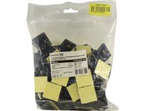ExeGate STM3030B-100 Самокл. площадка для крепления стяжек, 30х30 мм, чёрная, уп-ка 100 шт EX293146RUS 
