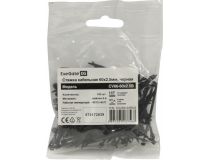 Exegate CV66-60x2.5B Стяжка нейлоновая, неоткрыв. чёрная, 60 мм, уп-ка 100 шт EX293124RUS 