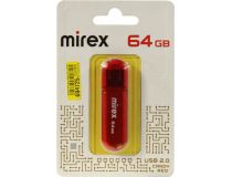 Mirex Candy Red 13600-FMUCAR64 USB2.0 Flash Drive 64Gb (RTL)