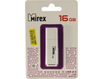 Mirex Line White 13600-FMULWH16 USB2.0 Flash Drive 16Gb (RTL)