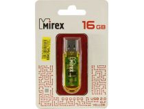 Mirex Elf Yellow 13600-FMUYEL16 USB2.0 Flash Drive 16Gb (RTL)