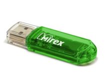13600-FMUGRE16 16GB Mirex Elf, USB 2.0, Зеленый