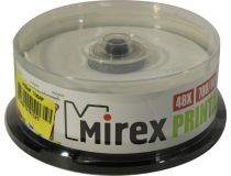 CD-R Mirex 700Mb 48x уп.25 шт  на шпинделе, printable 200932 