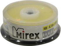 DVD-R Disc Mirex 4.7Gb 16x  уп. 25 шт  на шпинделе  202417 
