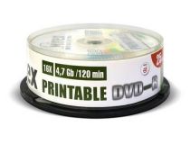 203285 Диск DVD-R Mirex 4.7 Gb, 16x, Cake Box (25), Ink Printable (25/300)