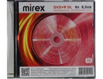 DVD+R Disc Mirex 8.5Gb 8x Dual Layer 204190 